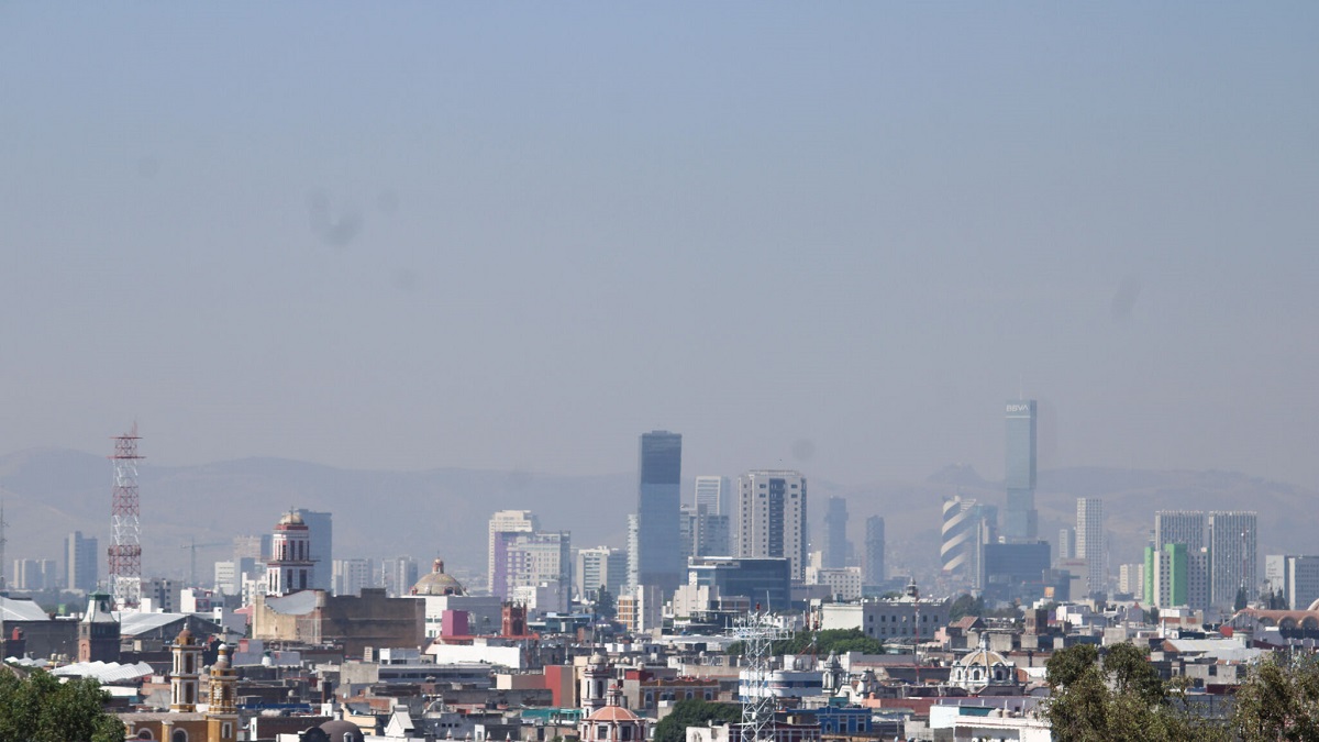 Zona metropolitana de Puebla mantiene mala calidad del aire este 19 de abril