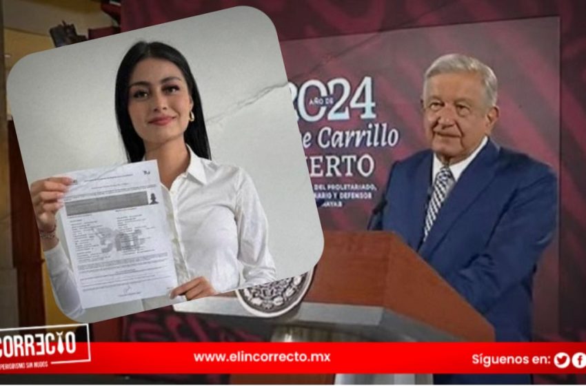  Pide AMLO a hija de “El Toñín” que no se dedique al servicio público si presume camioneta de 4.5 mdp
