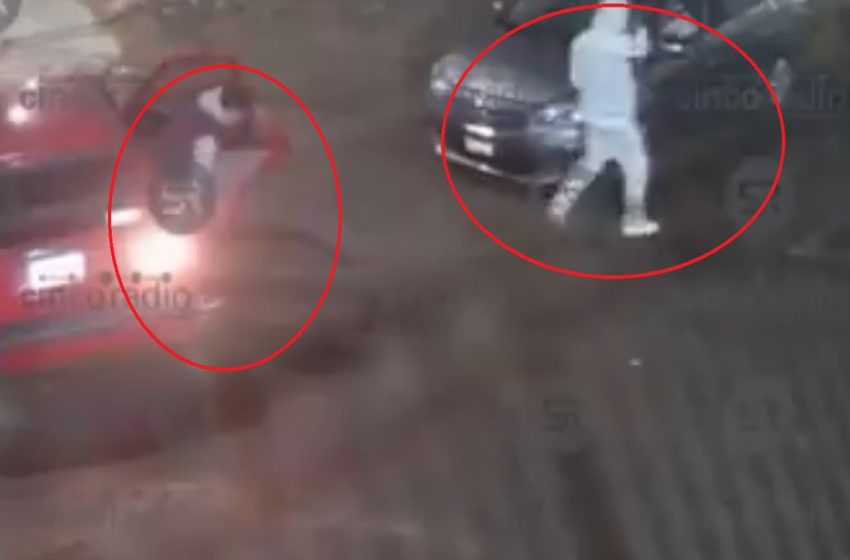  Ataque A Sangre Fría: Asaltantes Encañonan a Dos Hombres para Robar su Auto en Galaxia Bosques de Amalucan