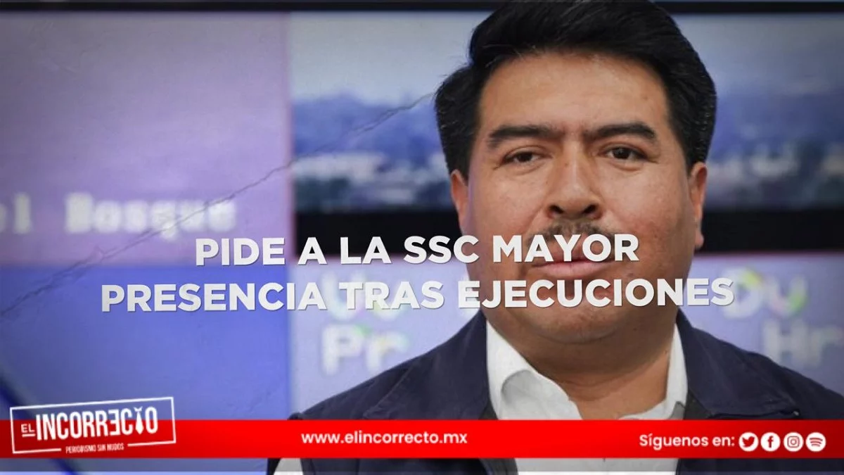 Aquino Limón pide a la policía municipal de Puebla mayor presencia tras ejecuciones en Zavaleta