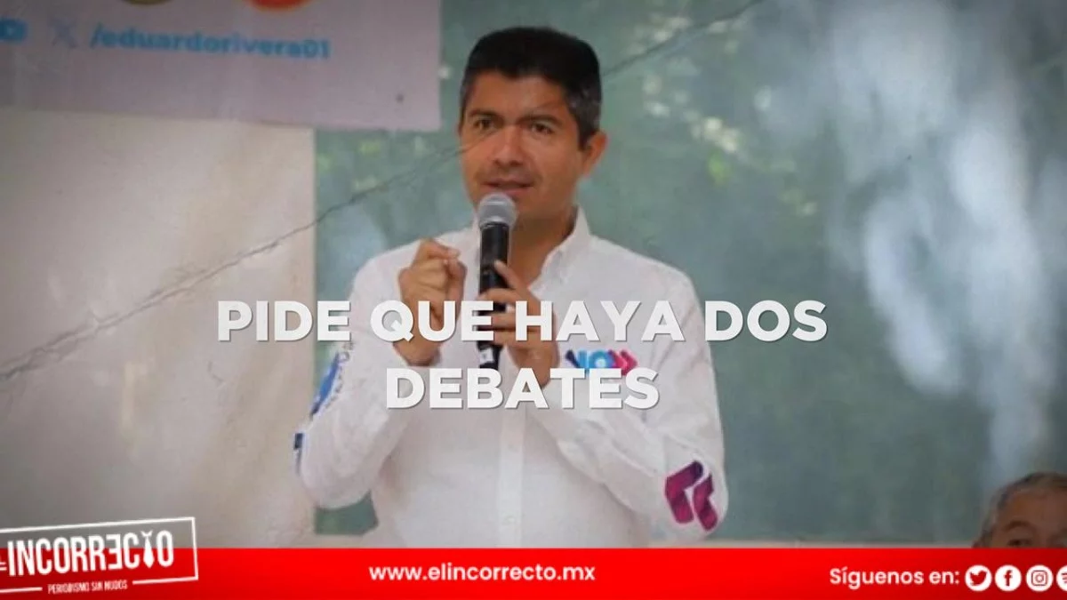 Lalo Rivera hace formal solicitud al IEE para organizar un segundo debate