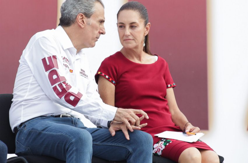  Pide Claudia Sheinbaum votar por Pepe Chedraui para alcalde de Puebla