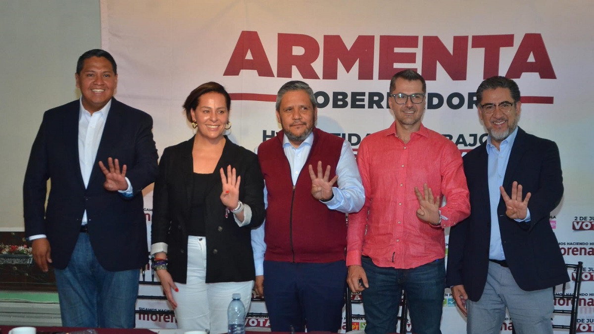 A fiscalización la propaganda negra del PAN vs Armenta anuncia Morena