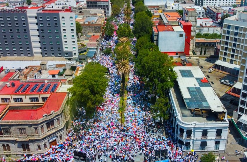  Ante más de 38 mil personas Lalo Rivera cierra su campaña