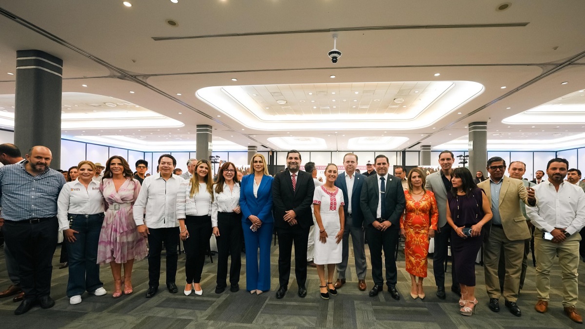 Arropan empresarios de Jalisco a Claudia Sheinbaum Olivia Salomón