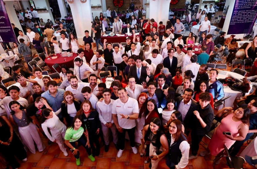 Con los jóvenes se logrará la transformación y el bienestar de Puebla: Armenta