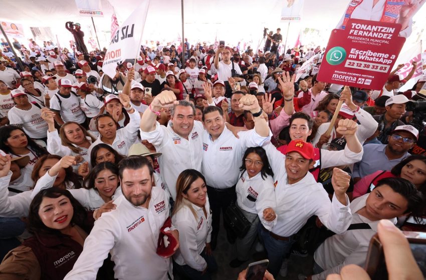  Desarrollo para las Cholulas en turismo y servicios públicos ofrece Armenta