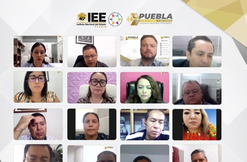  En sesiones especiales IEE aprueba sustituciones de candidaturas y realización de debates