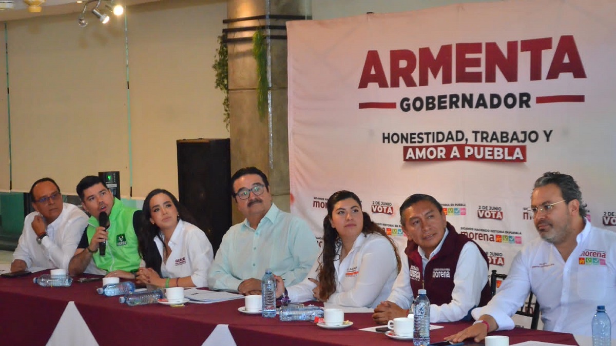 Este 2 de junio piensa ¿Quién te da y quién te quita Morena Puebla