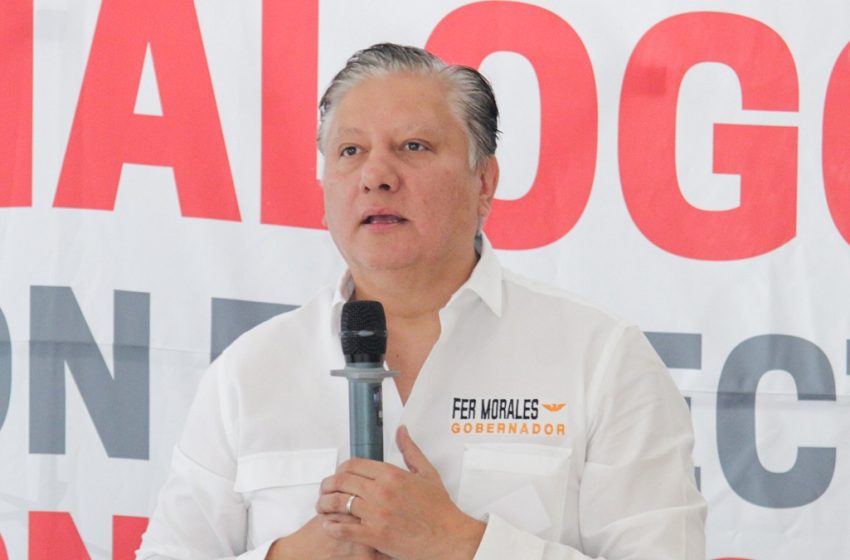  Fernando Morales anuncia visita de Dante Delgado a Puebla