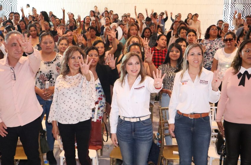  Fortalecer la unión familiar en todo el Estado, prioridad de Ceci Arellano.