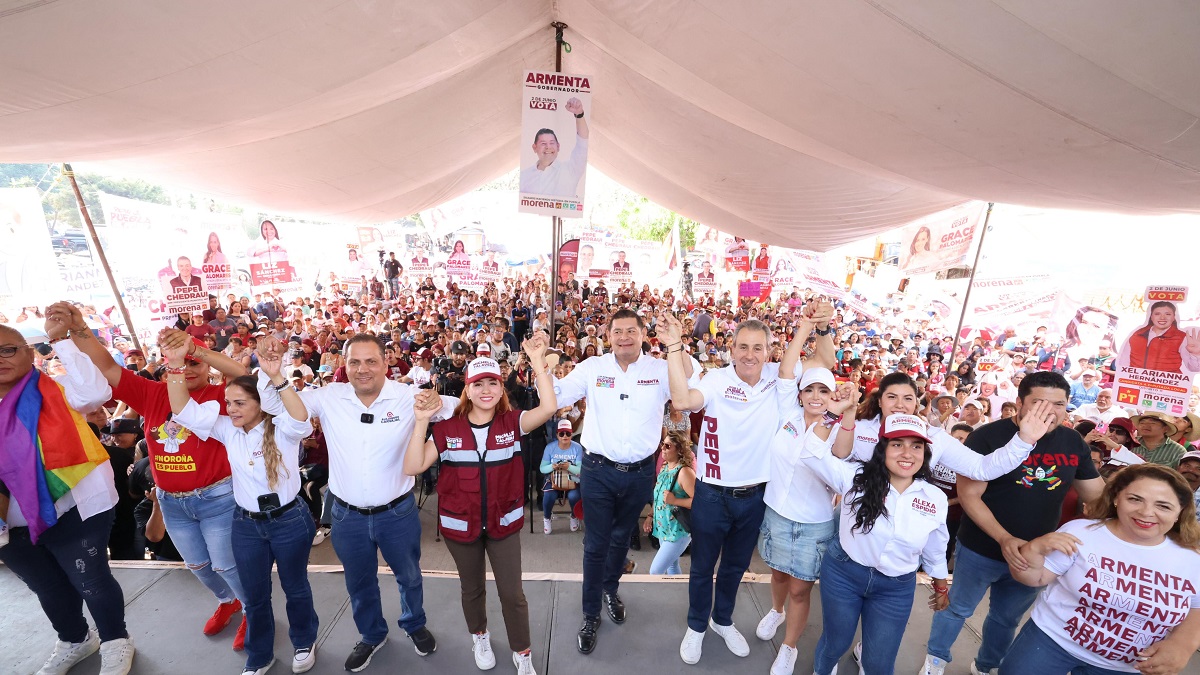 Fortaleceré la seguridad que le hace falta a Puebla: Armenta