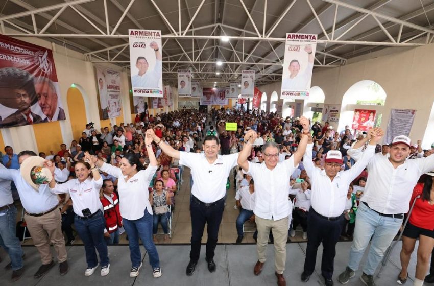  Gobierno honesto y justo refrenda Armenta al firmar decálogo de compromisos en la Mixteca.