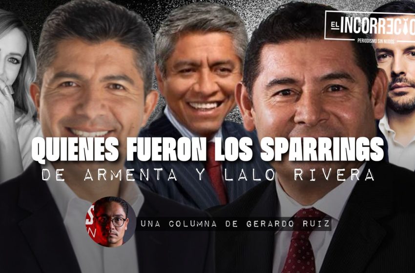  ¿Quiénes fueron los sparrings de Armenta y de Lalo Rivera?