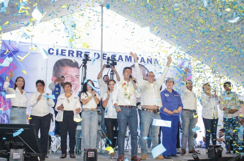  Líder nacional del PAN asegura que Lalo Rivera está arriba en las encuestas