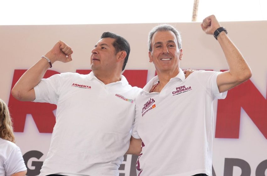  Llevarán Armenta y Chedraui infraestructura vial a San Baltazar Tetela