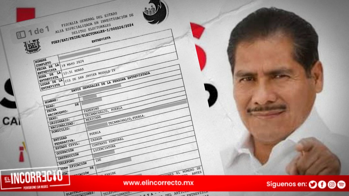 Los funcionarios electorales interpusieron una denuncia ante la Fiscalía General del Estado por estos hechos
