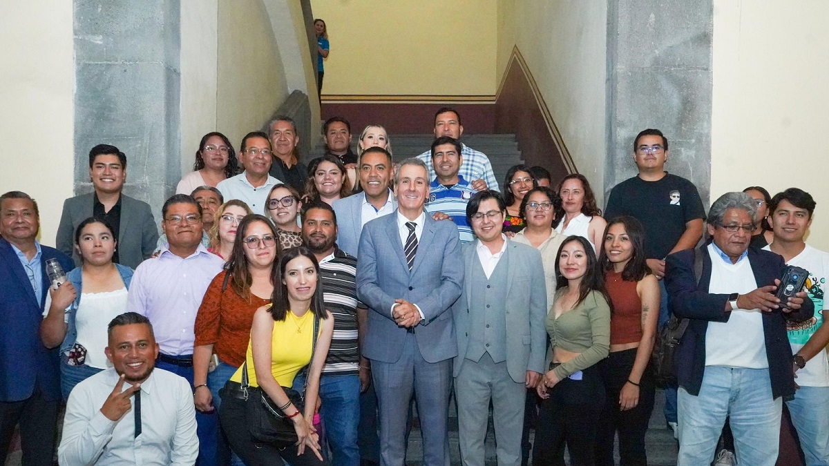 Pepe Chedraui se presentó con éxito ante el Consejo Universitario de la BUAP
