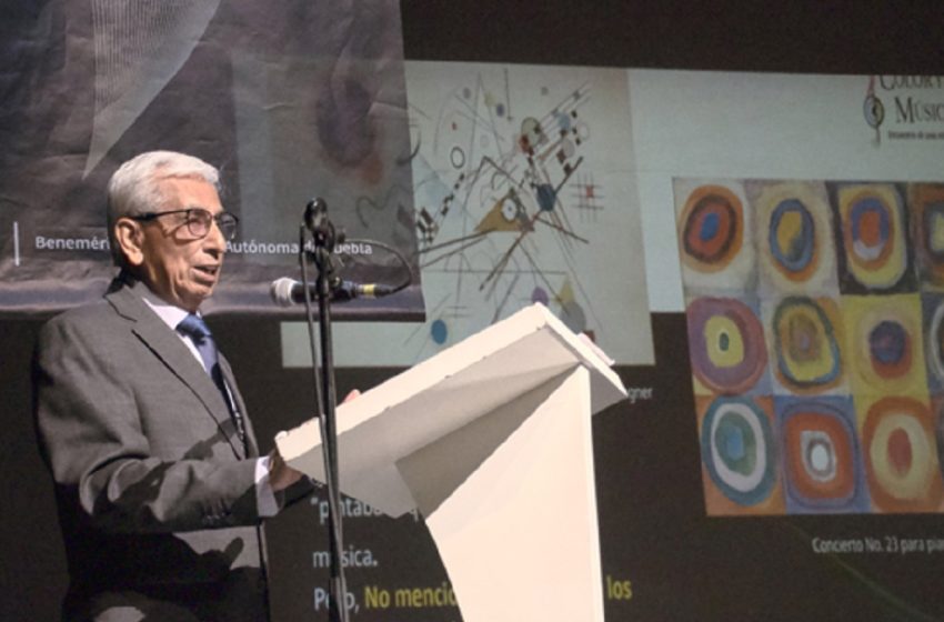  Presenta la BUAP “Color y Música. Encuentro de una relación”, proyecto que conjuga la ciencia y el arte