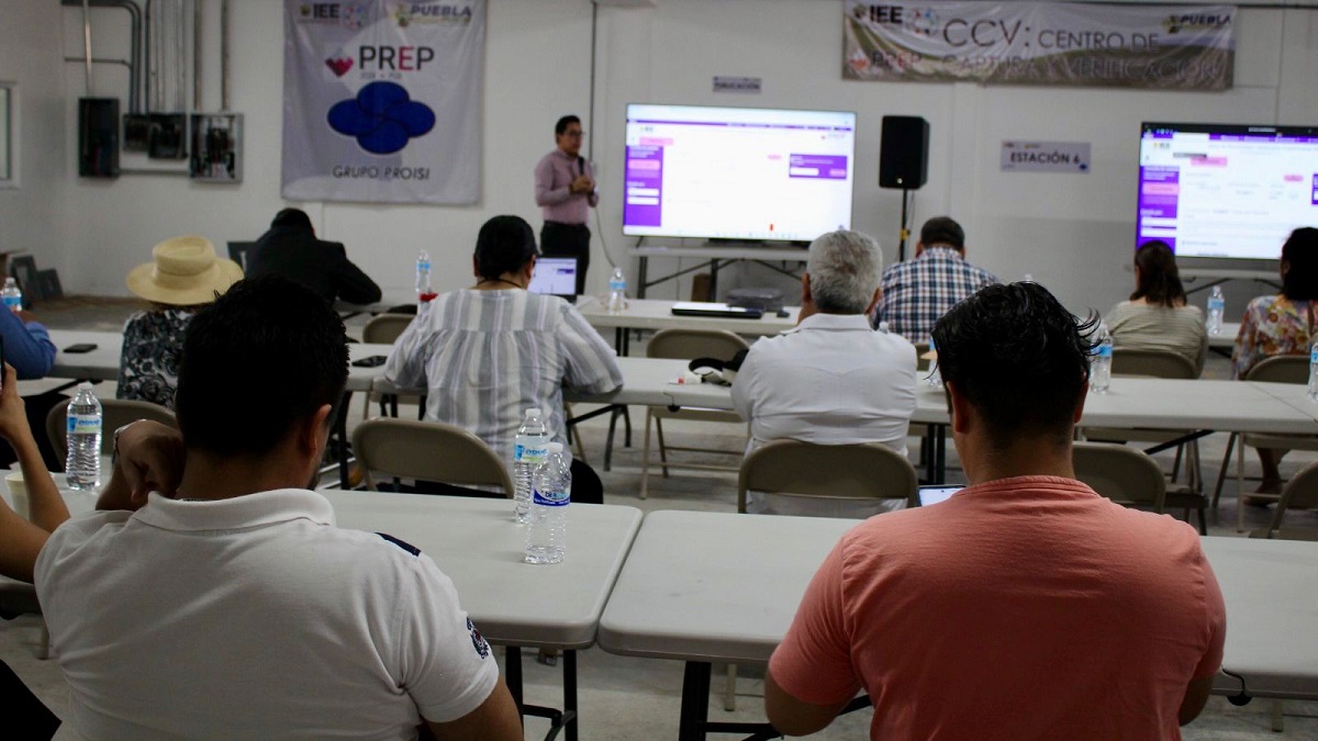 Realiza IEE primer simulacro del PREP