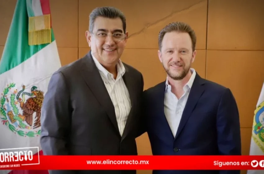  Reaparece del exilio Luis Banck; se reúne con el gobernador de Puebla