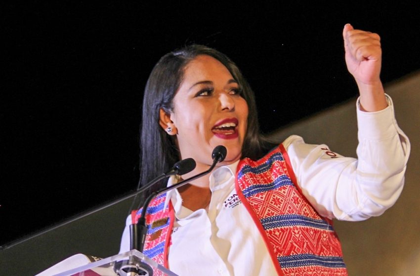  Candidata del PSI declina a favor de Tonantzin Fernández en San Pedro Cholula