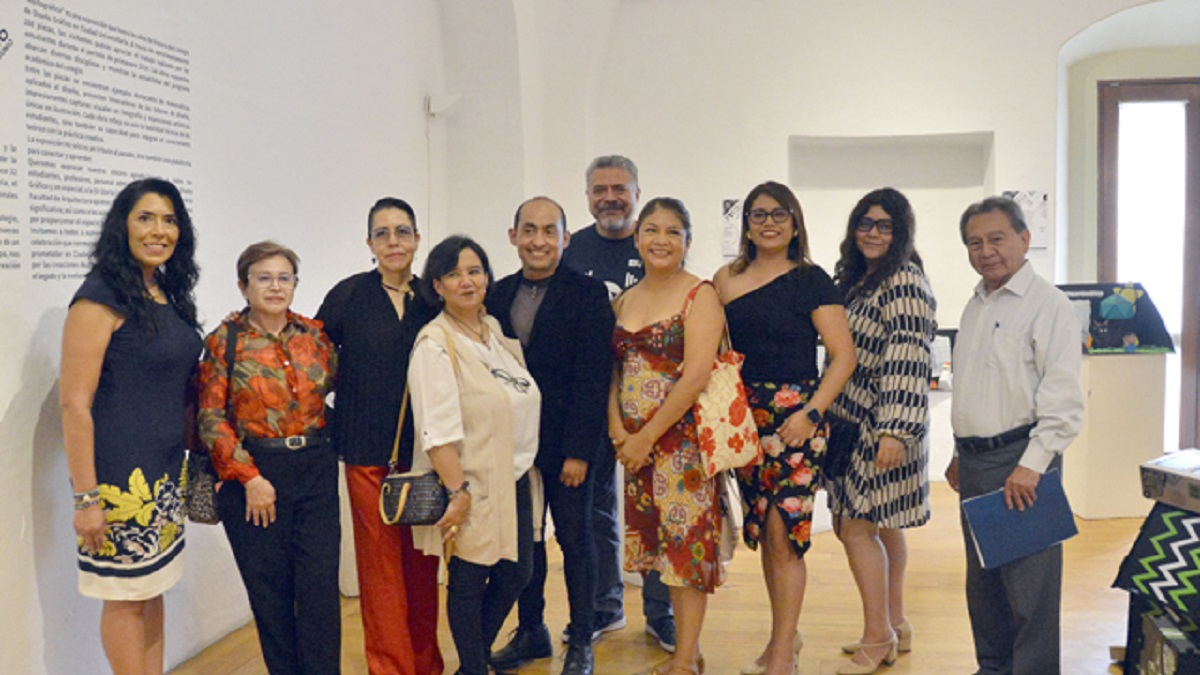 Talento y creatividad de alumnos de Diseño Gráfico se plasman en Morfográfica Expo 2024