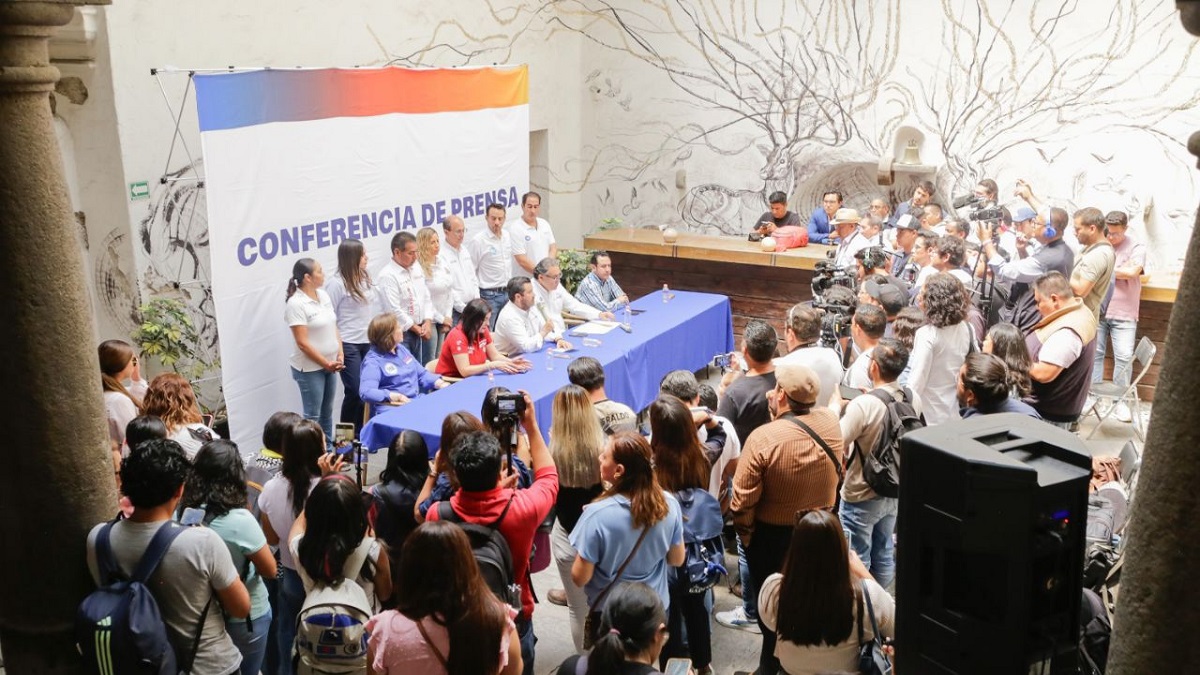 Tras robo de boletas, integrantes de mejor rumbo para Puebla exigen garantías para el proceso electoral