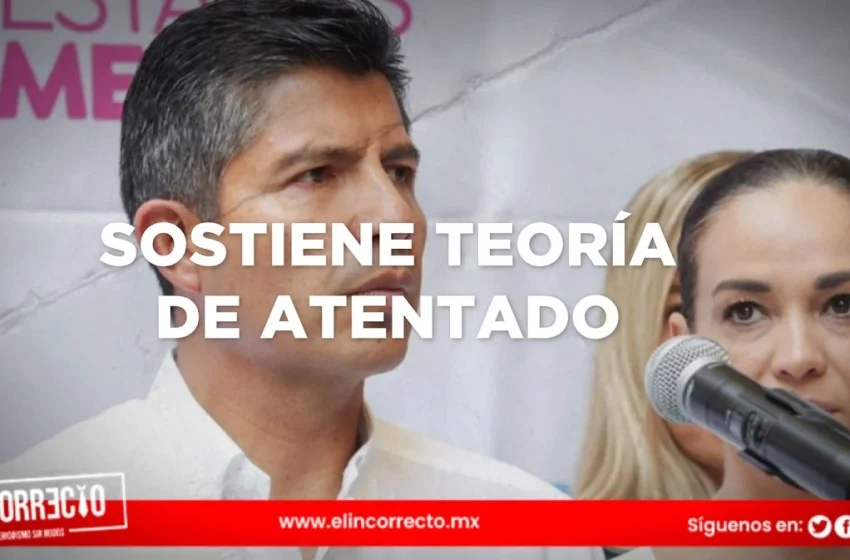  Eduardo Rivera presenta denuncia ante la FGE por atentado y lesiones
