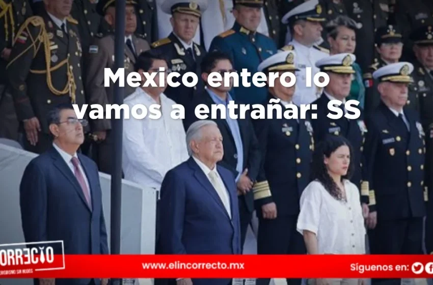  “México entero lo vamos a extrañar”, Sergio Salomón a López Obrador