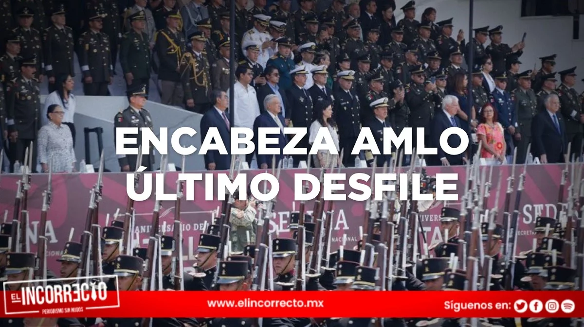 AMLO encabeza su último Desfile del 5 de Mayo como presidente en Puebla (+FOTOS)