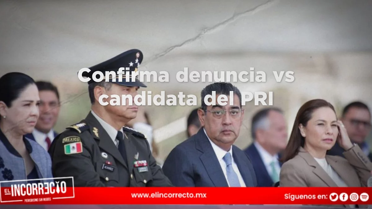 Confirma Sergio Salomón investigación contra candidata del PRI en Puebla