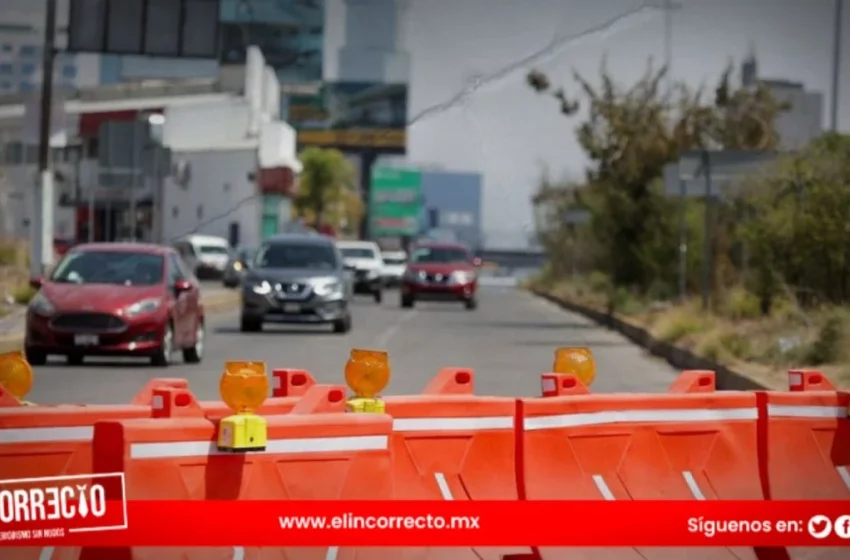  Carriles centrales de la Atlixcáyotl y Periférico serán reabiertos el 15 de Mayo