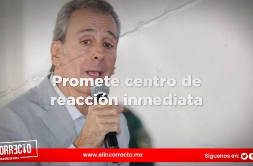  Propone Pepe Chedraui 17 Centros de Reacción Inmediata en juntas auxiliares de Puebla