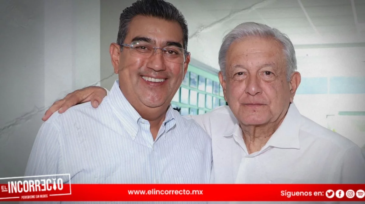 AMLO visitó Puebla este 14 de mayo; se reunió con Sergio Salomón