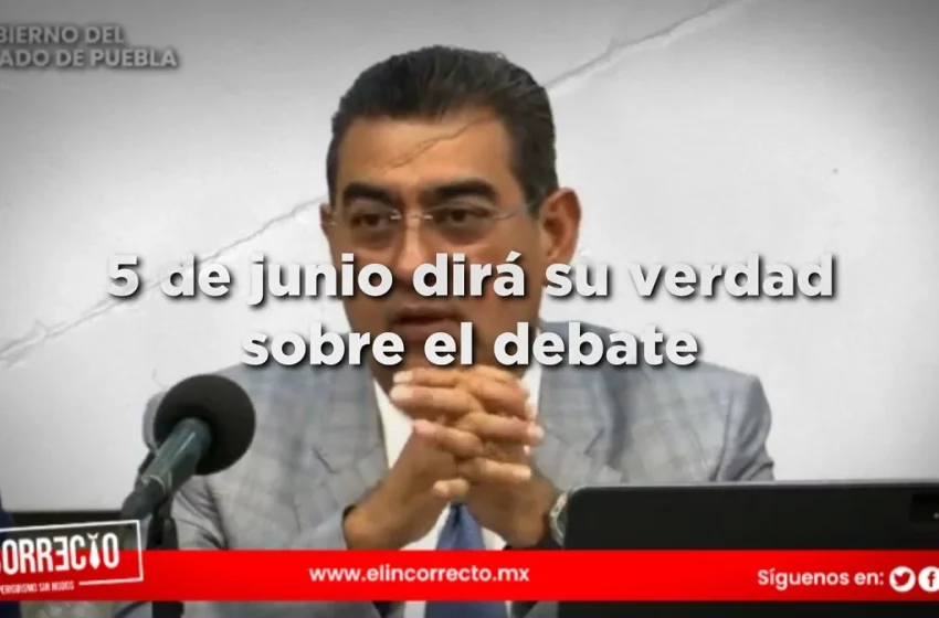  Sergio Salomón responde a ataques de Lalo Rivera: “El 5 de junio van a conocer mi verdad”