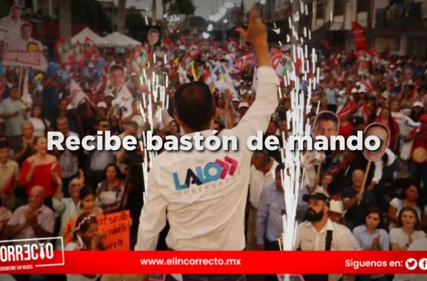  Lalo Rivera recibe bastón de mando en V. Carranza