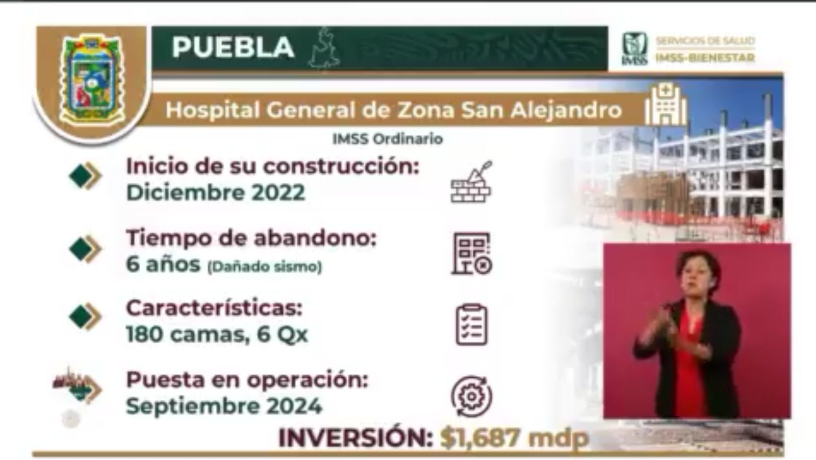 En septiembre ya funcionará el nuevo San Alejandro