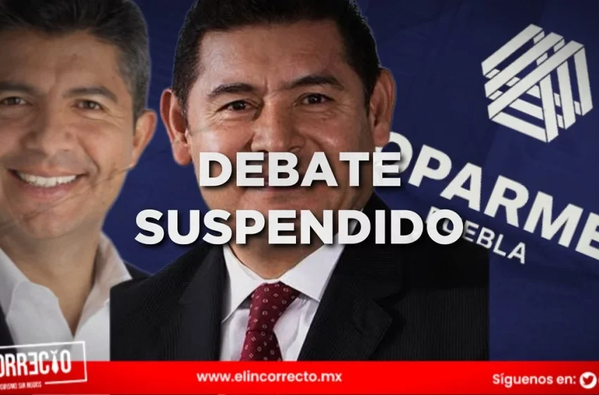 Suspenden debate convocado por Coparmex debido a falta de confirmación de candidatos