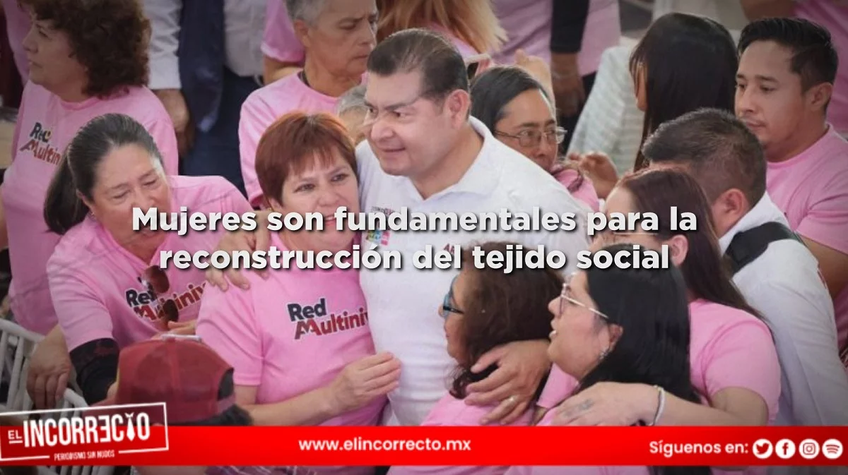Mujeres son fundamentales para la reconstrucción del tejido social en la Transformación de Puebla: Armenta