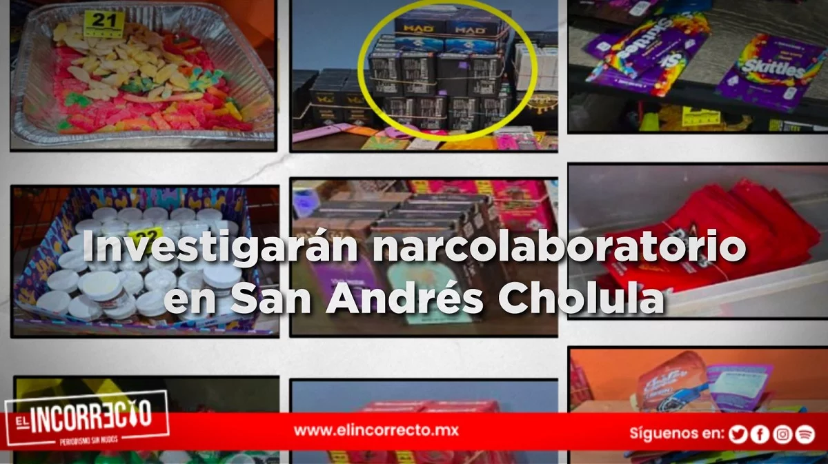 Investigarán a autoridades municipales por narcolaboratorio en San Andrés Cholula