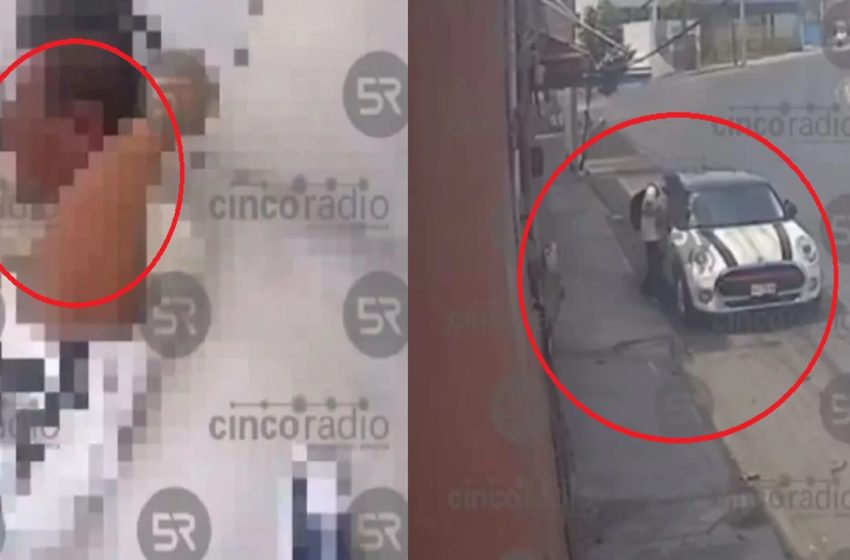  Poblanos de tres cruces golpean brutalmente a ladrón de autopartes