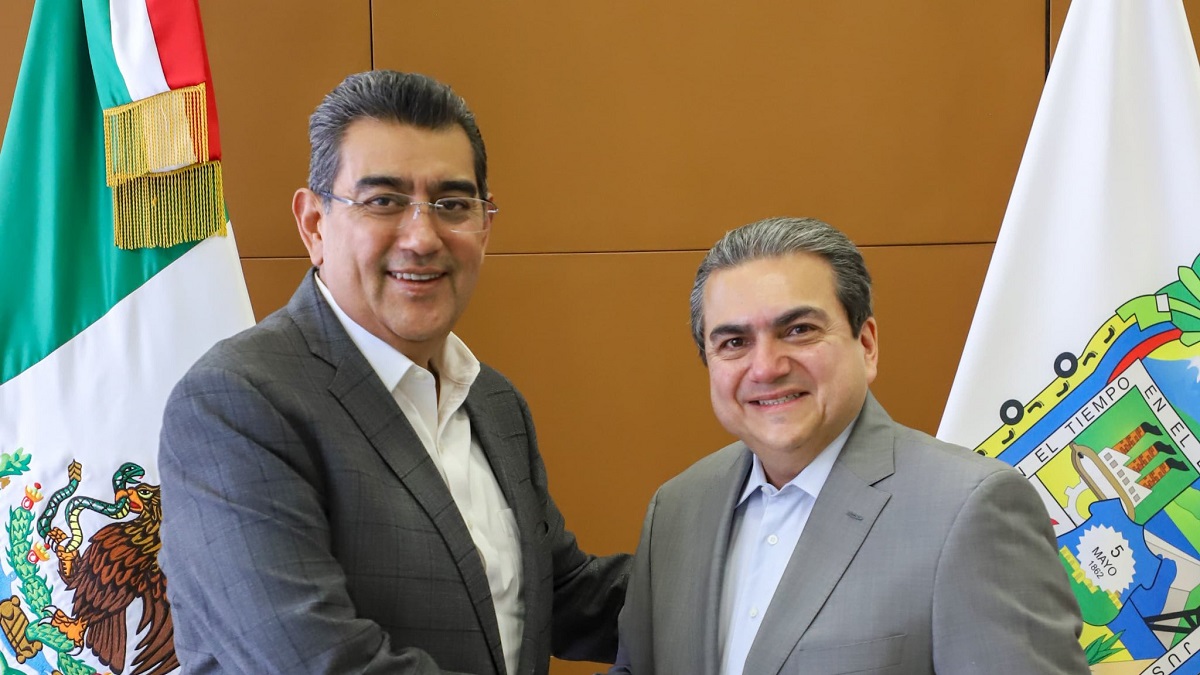 Sergio Salomon se reúne con Roberto Moya, ex secretario de Finanzas