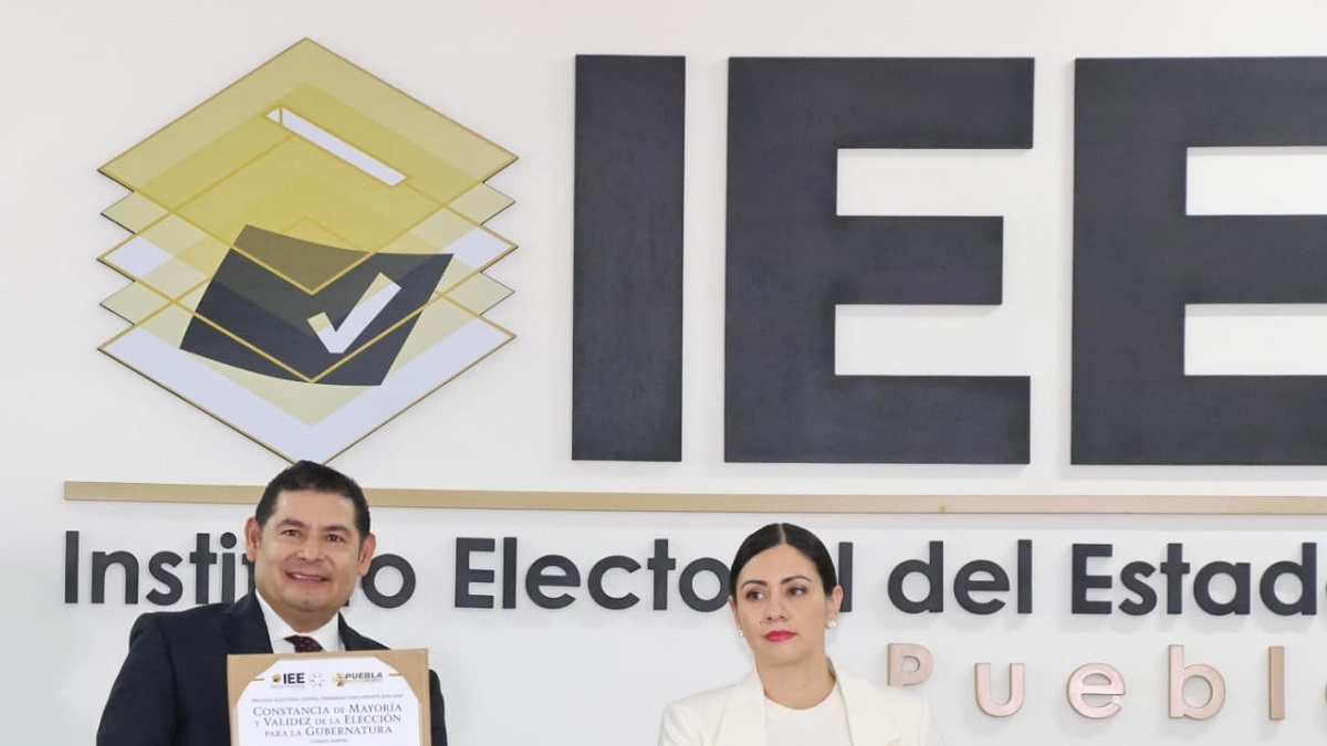 Armenta, el gobernador electo más votado en la Historia de Puebla.