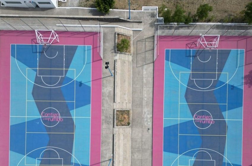  Ayuntamiento de Puebla entrega rehabilitación del complejo multideportivo cam sur