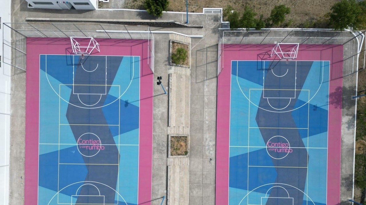 Ayuntamiento de Puebla entrega rehabilitación del complejo multideportivo cam sur