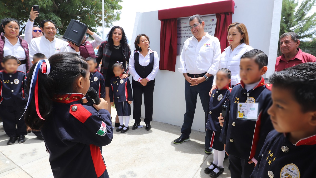 Cuenta Puebla con un gobierno estatal ocupado por fortalecer educación Sergio Salomón