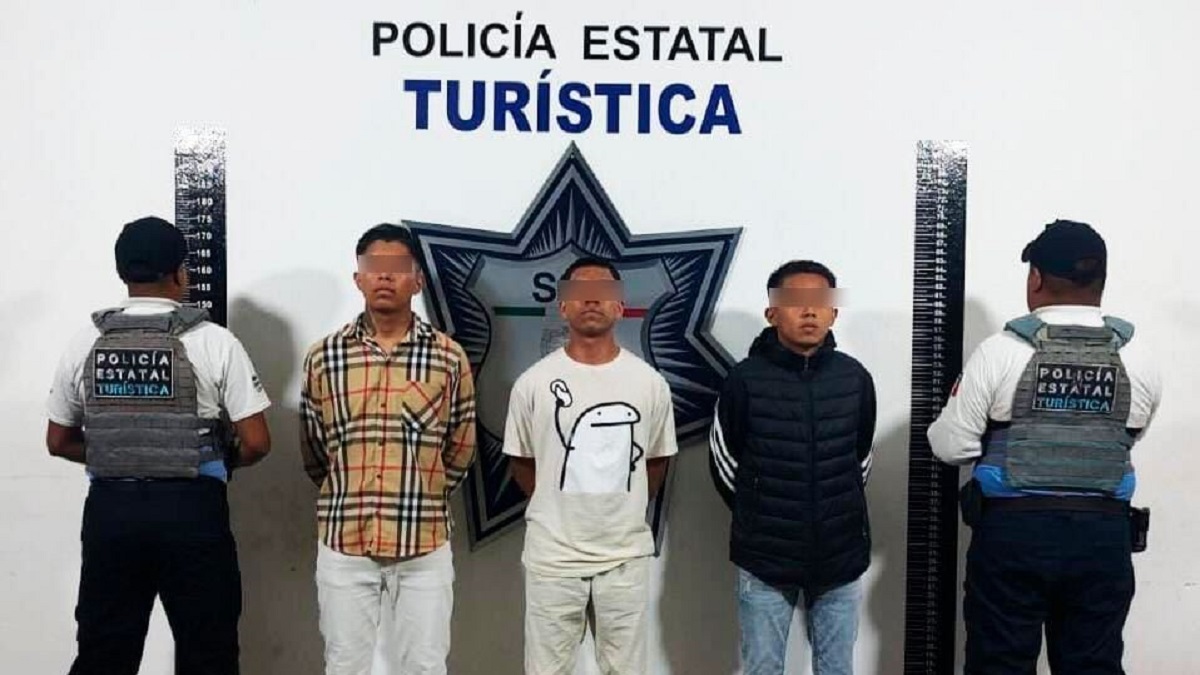 Detiene SSP a hombres relacionados con robos en línea 3 de RUTA