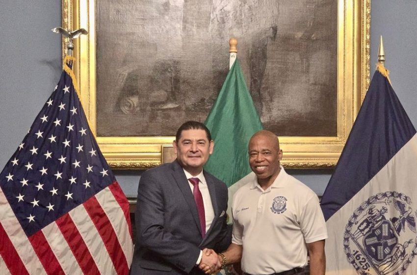  Gira de Trabajo del Gobierno de Transición de Puebla en Nueva York fortalece la Seguridad Estatal