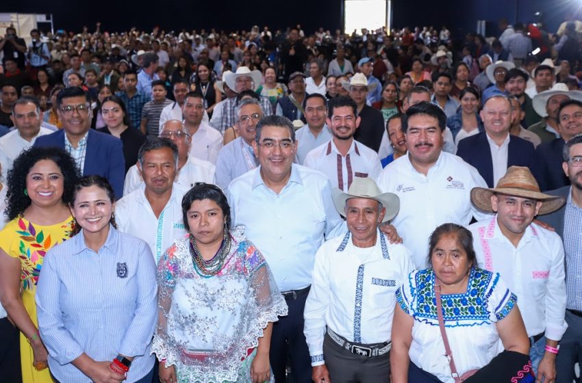  Inaugura Sergio Salomón 5ª edición de la expo café orgullo Puebla